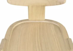 Chaise de salle à manger en hêtre beige Sotho - Versmissen