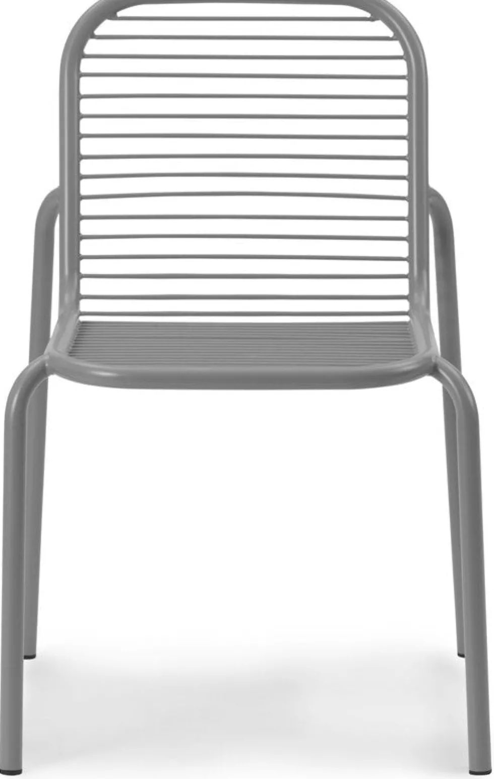 Chaise d'extérieur en acier gris Vig - Normann Copenhagen