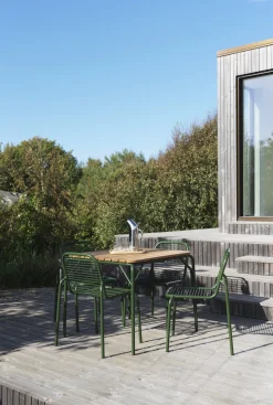 Chaise d'extérieur en acier noir Vig - Normann Copenhagen