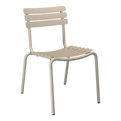Chaise d'extérieur en aluminium beige 59x54x82cm Alua - Houe