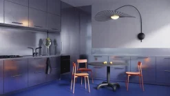 Chaise d'extérieur en aluminium ivoire Fromme - Petite friture