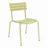 Chaise d'extérieur en aluminium jaune citron 59x54x82cm Alua - Houe