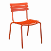 Chaise d'extérieur en aluminium rouge 59x54x82cm Alua - Houe