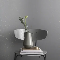 Chaise empilable bois et métal Herman Noir - Ferm Living