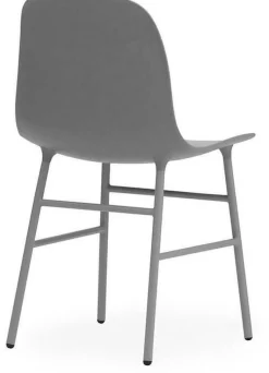 Chaise en acier et pp gris Form - Normann Copenhagen