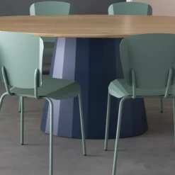 Chaise en acier mat noir Batchair - Matière Grise