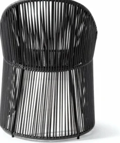 Chaise en acier noire Cartagenas - Ames
