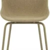 Chaise en acier peint et pp avec tissu sable Hyg - Normann Copenhagen