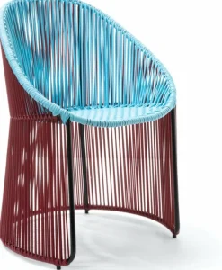 Chaise en acier violette et bleu Cartagenas - Ames