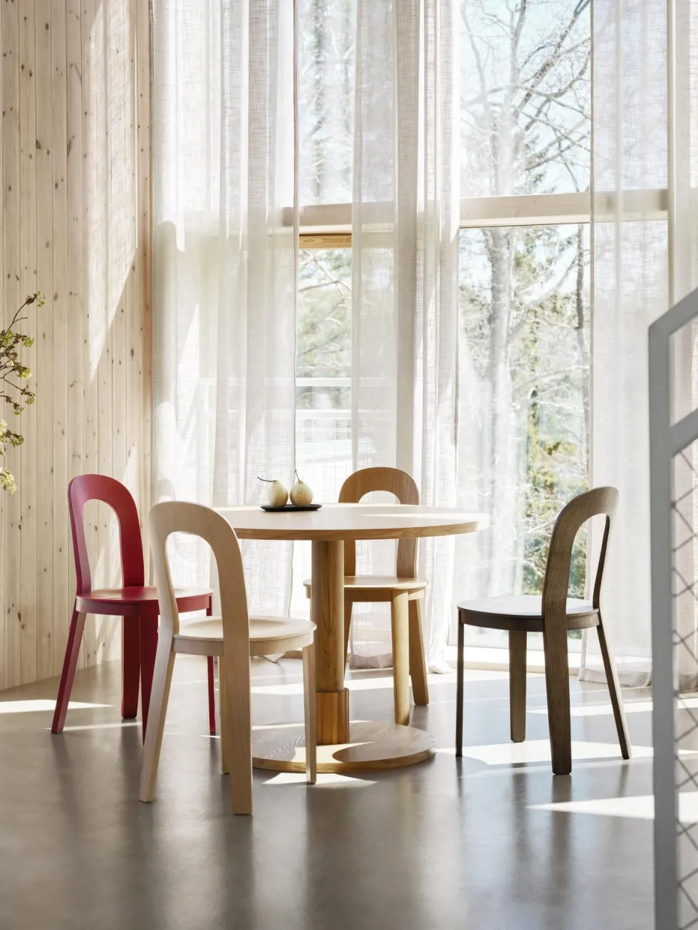 Chaise en bois de chêne clair Olivia - Design House Stockholm