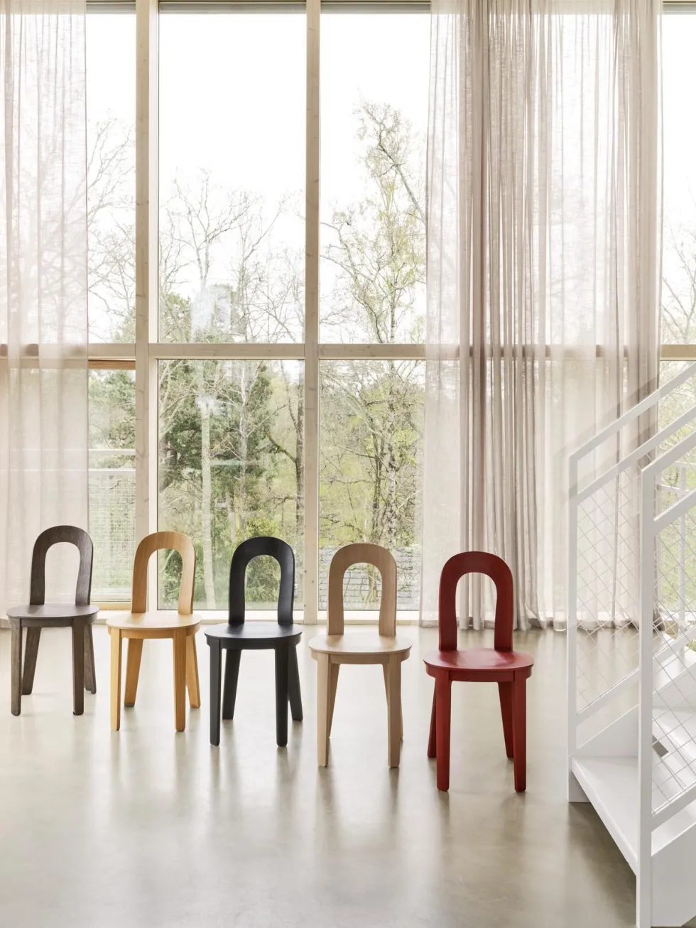 Chaise en bois de chêne clair Olivia - Design House Stockholm