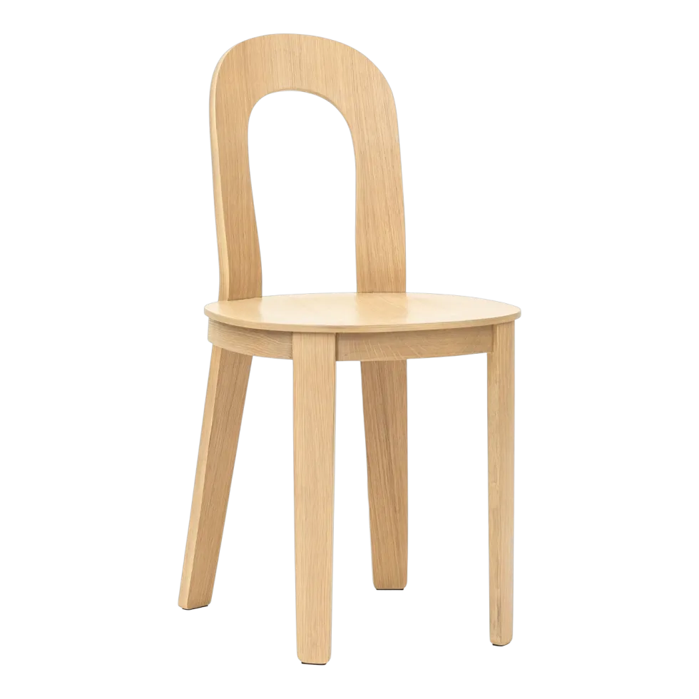 Chaise en bois de chêne clair Olivia - Design House Stockholm