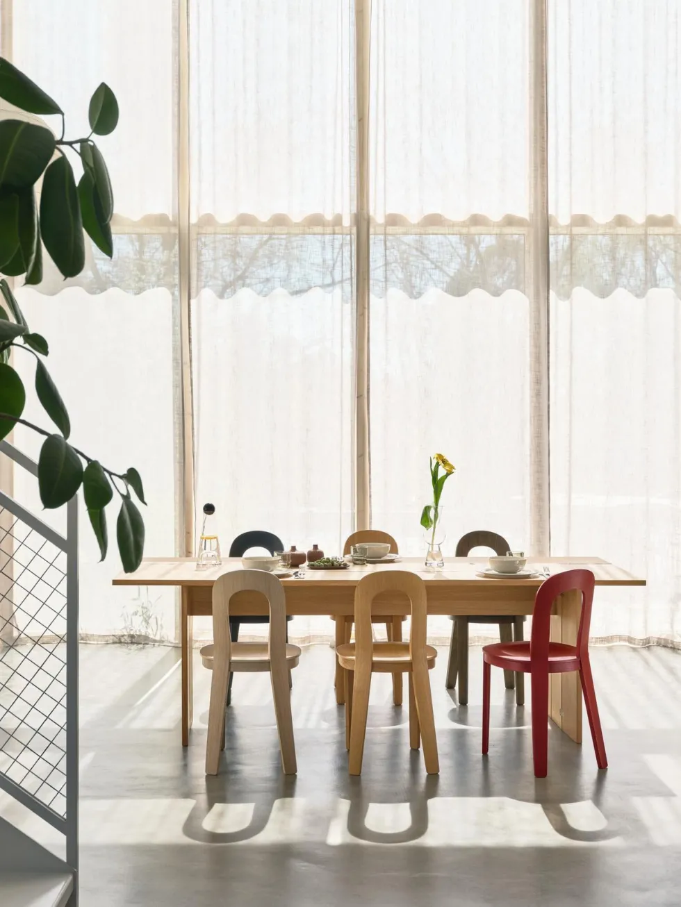 Chaise en bois de chêne clair Olivia - Design House Stockholm