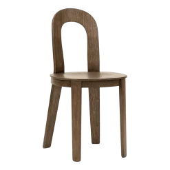 Chaise en bois de chêne foncé Olivia - Design House Stockholm