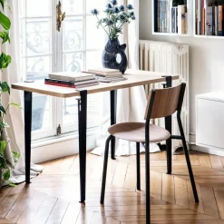 Chaise en bois de noyer noir graphite SSD - TIPTOE