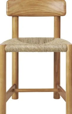 Chaise en bois de pin doré Daumiller - Gubi