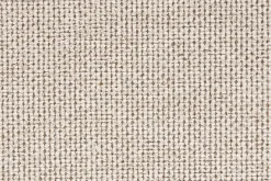 Chaise en bois d’hévéa marron et siège en tissu beige Oakley - The Cool Republic