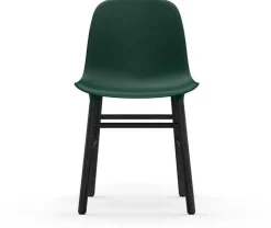 Chaise en bois noir et pp vert Form - Normann Copenhagen