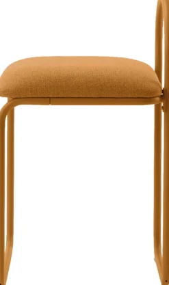 Chaise en bouclé ambre 37x39cm Angui - AYTM