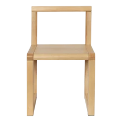 Chaise en chêne clair pour enfant 32x30x51cm little architect - Ferm Living