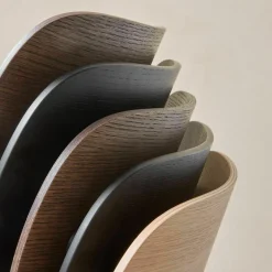 Chaise en chêne foncé Co Dining - Audo