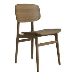 Chaise en chêne fumé clair NY11 - NORR11