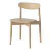 Chaise en chêne huilé blanchi Merge - Bolia