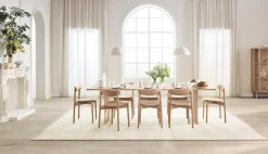 Chaise en chêne huilé blanchi Merge - Bolia