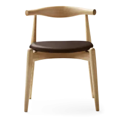 Chaise en chêne huilé et assise en cuir thor 306 72,5cm CH20 - Carl Hansen & Søn