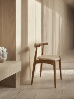 Chaise en chêne huilé et assise en cuir thor 301 72,5cm CH20 - Carl Hansen & Søn