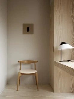 Chaise en chêne huilé et assise en cuir thor 307 72,5cm CH20 - Carl Hansen & Søn