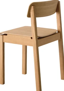 Chaise en chêne huilé 75x41x45cm Everyday - Moebe