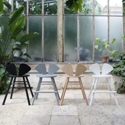 Chaise en chêne L Mouse - Nofred