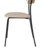 Chaise en chêne Missing - New Works