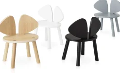 Chaise en chêne noir S Mouse - Nofred