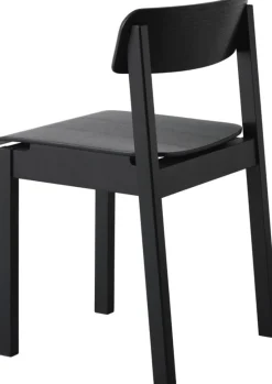 Chaise en chêne noir 75x41x45cm Everyday - Moebe