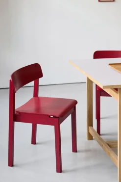 Chaise en chêne rouge 75x41x45cm Everyday - Moebe