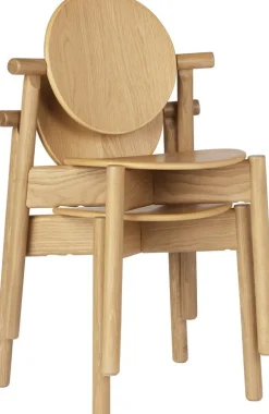 Chaise en chêne 55x42x83m Heiko - Umage