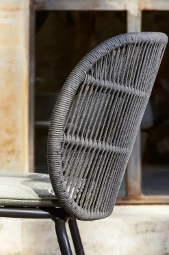 Chaise en corde gris foncé 58 x 81 cm Kodo - Vincent Sheppard