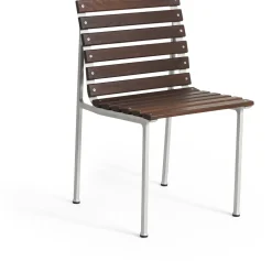 Chaise en frêne huilé et aluminium 80x47x52cm Traverse - Hay
