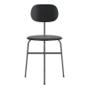 Chaise en frêne teinté noir 80cm Afteroon - Audo