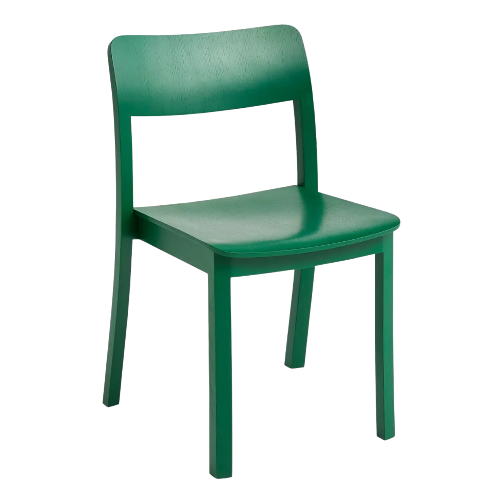 Chaise en frêne verte Pastis - Hay