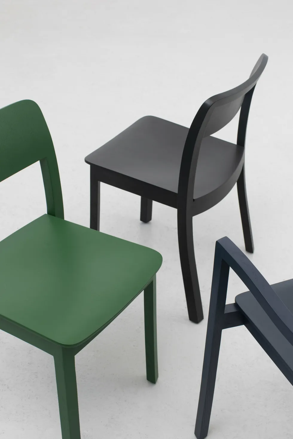 Chaise en frêne verte Pastis - Hay