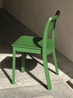 Chaise en frêne verte Pastis - Hay