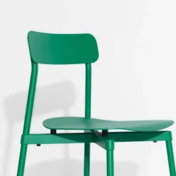 Chaise en métal vert menthe Fromme - Petite Friture
