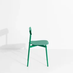 Chaise en métal vert menthe Fromme - Petite Friture