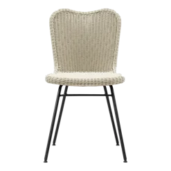Chaise en osier crème 50 x 83 cm Lena - Vincent Sheppard