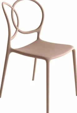 Chaise en polypropylène rose Sissi - Driade