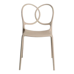 Chaise en polypropylène rose Sissi - Driade