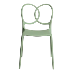 Chaise en polypropylène verte Sissi - Driade